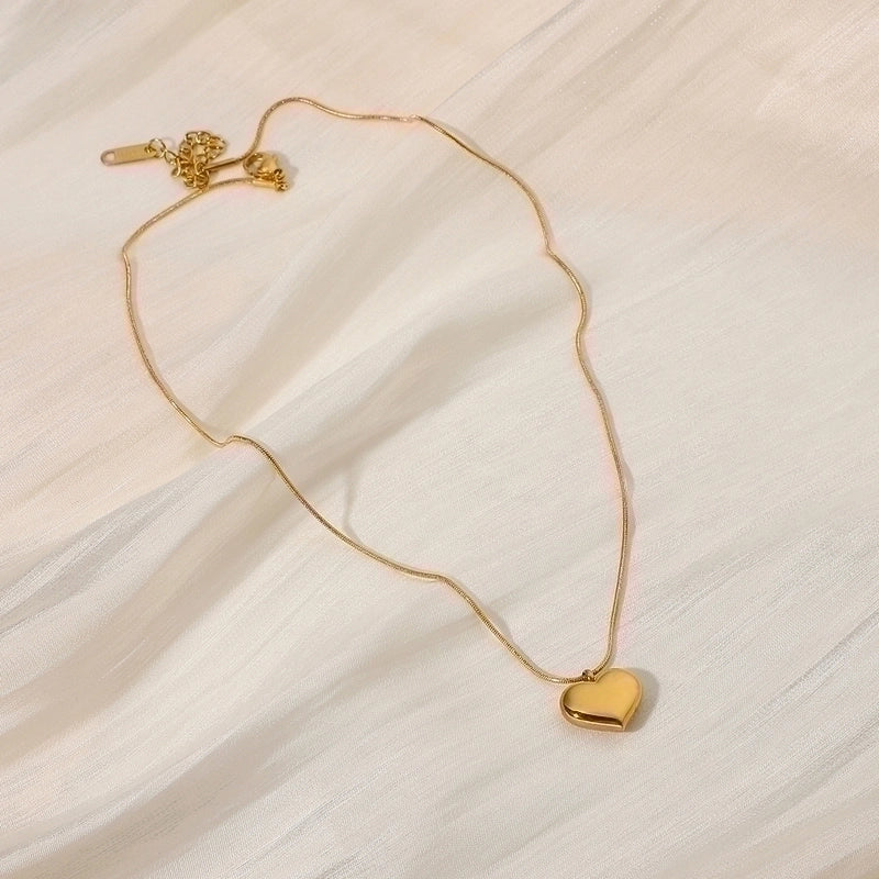 Heart Me Necklace- Gold