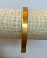 Load image into Gallery viewer, Brushed Gold Bangle
