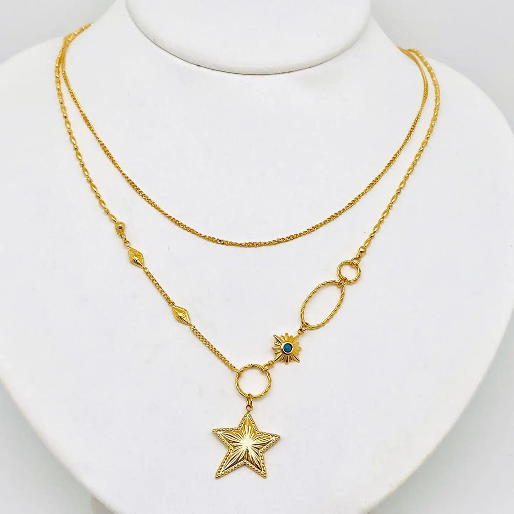 Sophisticate Star Necklace