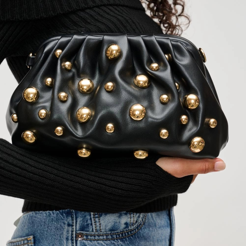 The Studio Clutch- Black