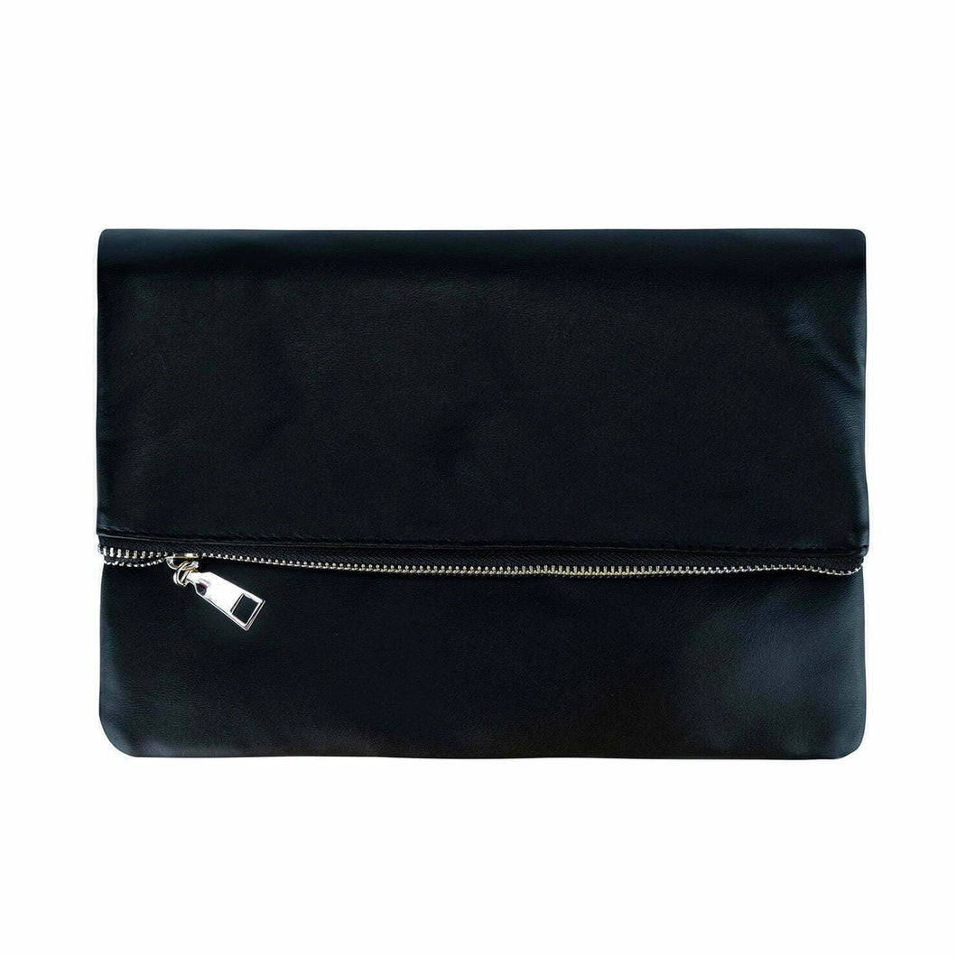 Envelope Clutch- Black