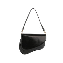 Load image into Gallery viewer, The Zoe Saddle Bag- Black
