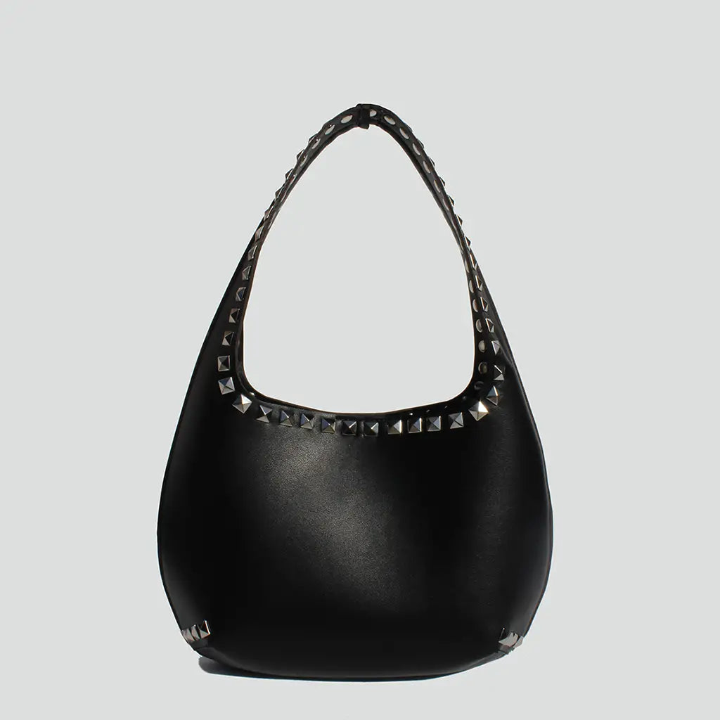 Valencia Studded Bag- Black