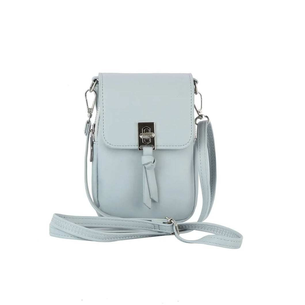 Phone Crossbody- Sky Blue