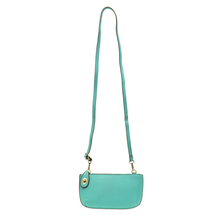 Load image into Gallery viewer, Mini Wristlet/ Crossbody- Sea Green
