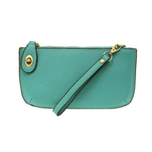 Load image into Gallery viewer, Mini Wristlet/ Crossbody- Sea Green
