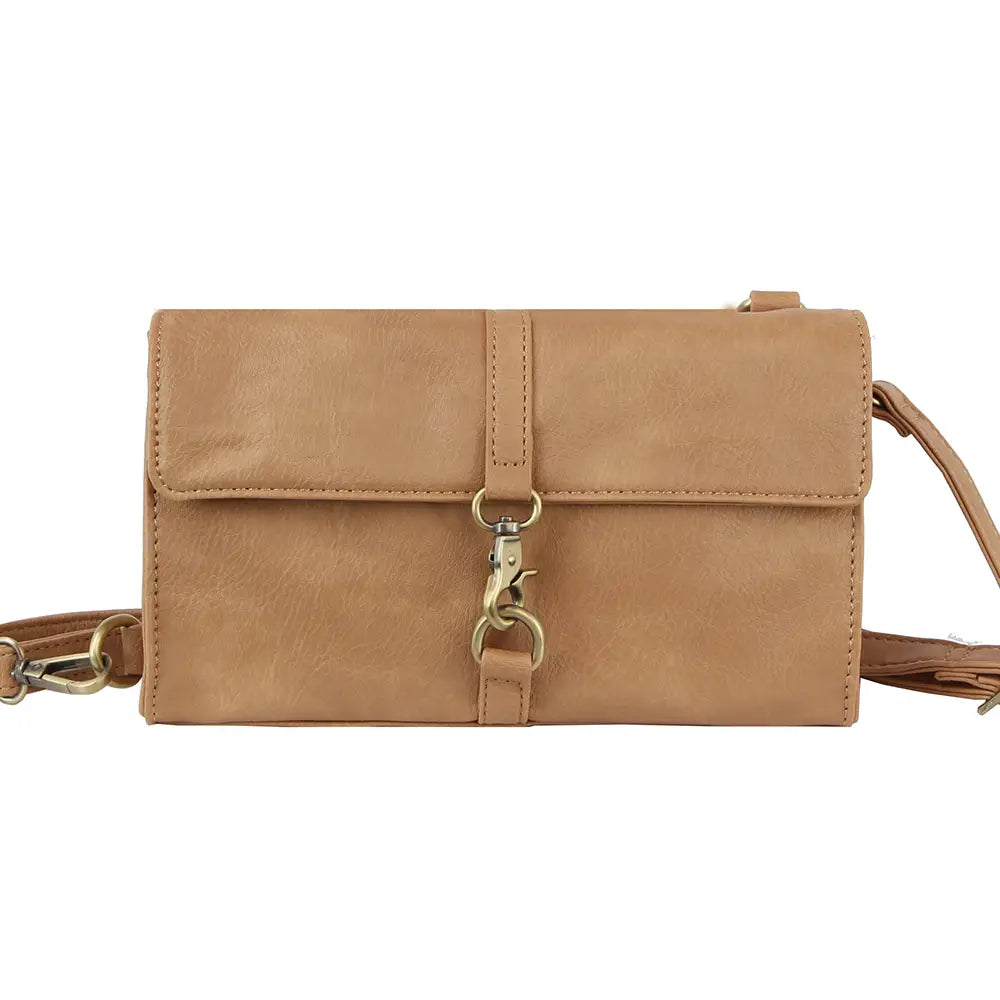 Petite Messenger Bag- Tan